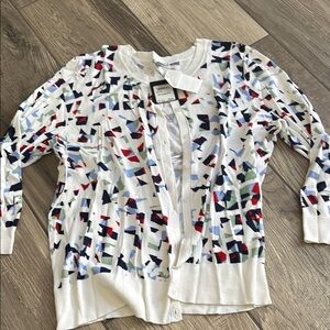 Nordstrom Multicolor Patterned Cardigan